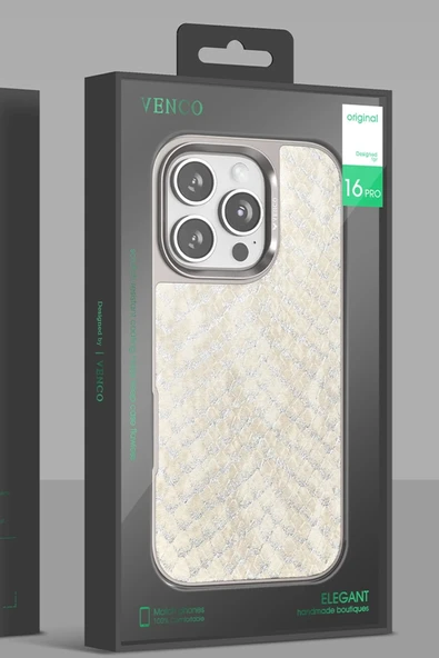 Venco iPhone 16 Pro Viper Kapak - Kahverengi - Resim 4