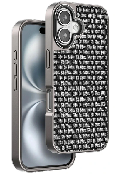 Venco iPhone 16 Brand Kapak - Gümüş ürün görseli 1