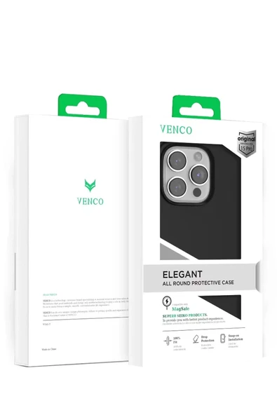 Venco iPhone 15 Pro Max Home Magsafe Kapak - Derin Mor - Resim 4