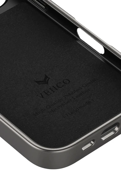 Venco iPhone 16 Brand Kapak - Gümüş - Resim 3