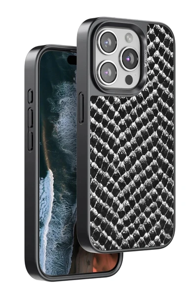 Venco iPhone 15 Pro Max Viper Kapak - Siyah - Resim 2