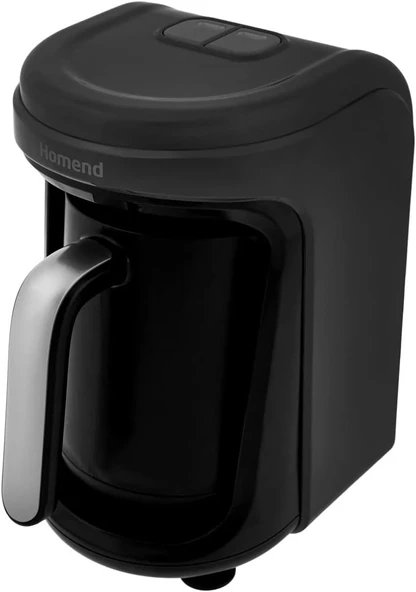 Homend Pottoman Milk in 1873H Sütlü Türk Kahve Makinesi Siyah Metal ürün görseli