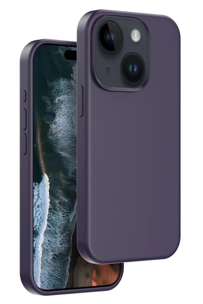 Venco iPhone 15 Home Magsafe Kapak - Derin Mor ürün görseli 1