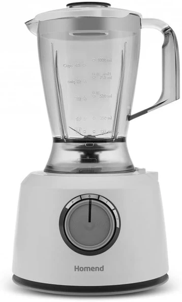 Homend Functionall 2846H Blender Hazneli Mutfak Robotu Krem ürün görseli 1