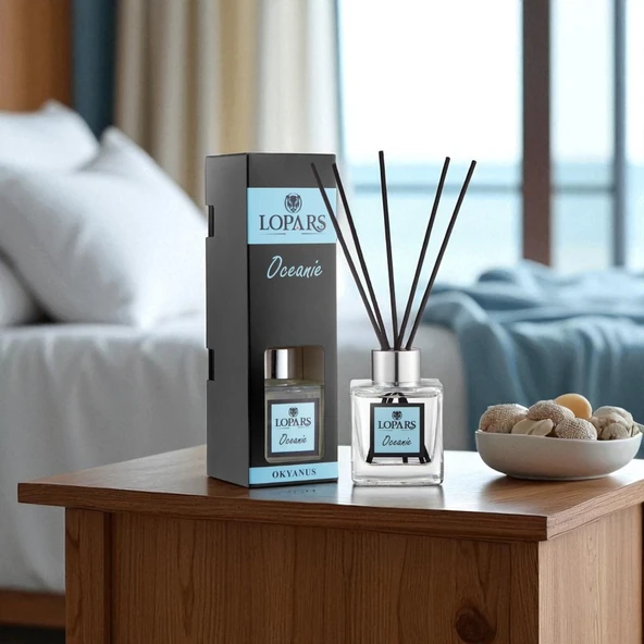 Lopars Okyanus (Okyanus) 5 Bambu Çubuklu Oda (oda parfümü) Kokusu 100 ml - 5