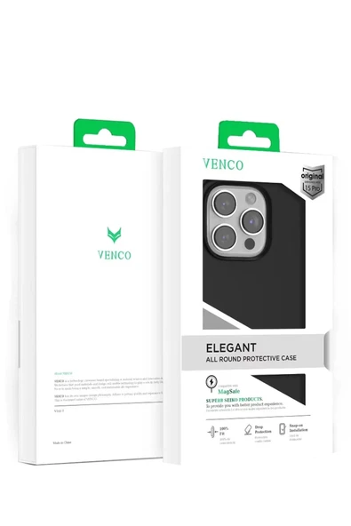 Venco iPhone 15 Pro Home Magsafe Kapak - Lacivert - Resim 4