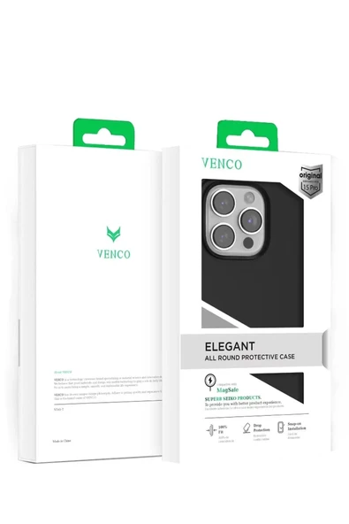 Venco iPhone 11 Home Magsafe Kapak - Siyah - Resim 4