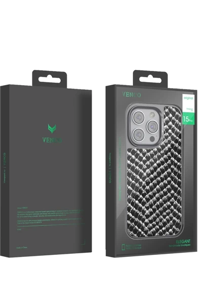 Venco iPhone 14 Pro Viper Kapak - Siyah - Resim 6