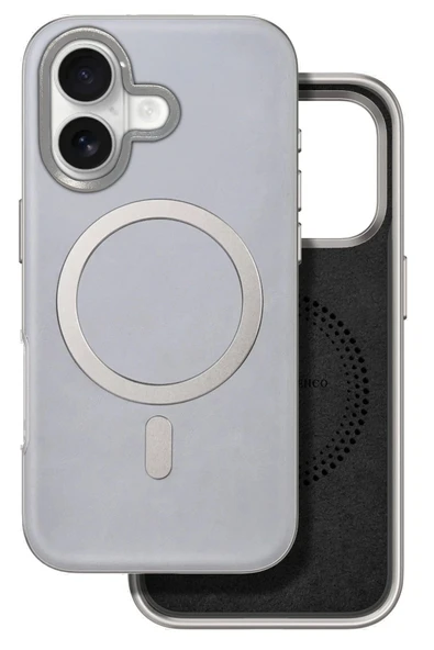 Venco iPhone 16 Puskas Magsafe Kapak - Titan Gri ürün görseli 1