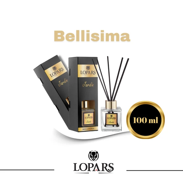 Lopars Bellisima (Bellisima) 5 Bambu Çubuklu Oda (oda parfümü) Kokusu 100 ml - 3