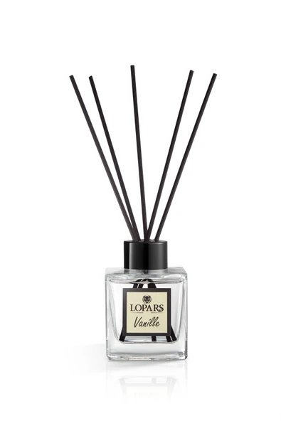 Lopars Vanille (Vanilya) 5 Bambu Çubuklu Oda (oda parfümü) Kokusu 100 ml - 2