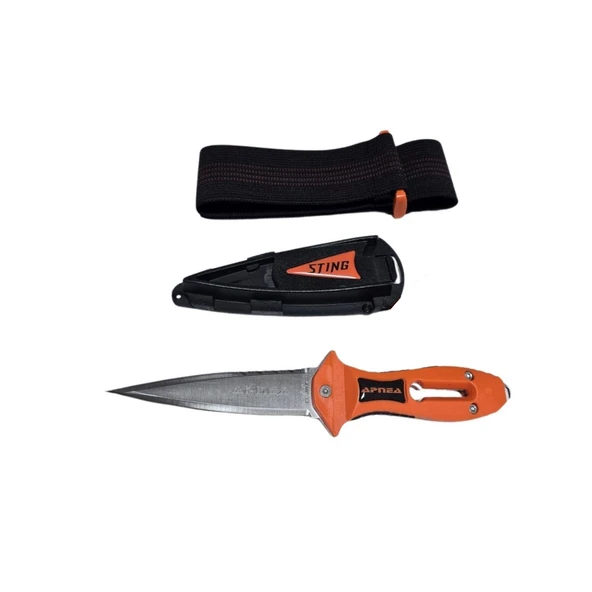 Apnea Sting Turuncu Dalgıç Bıçağı Kol Bantlı ürün görseli 1
