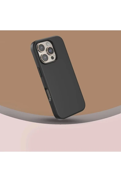 Venco iPhone 16 Pro Max Home Magsafe Kapak - Siyah - Resim 2