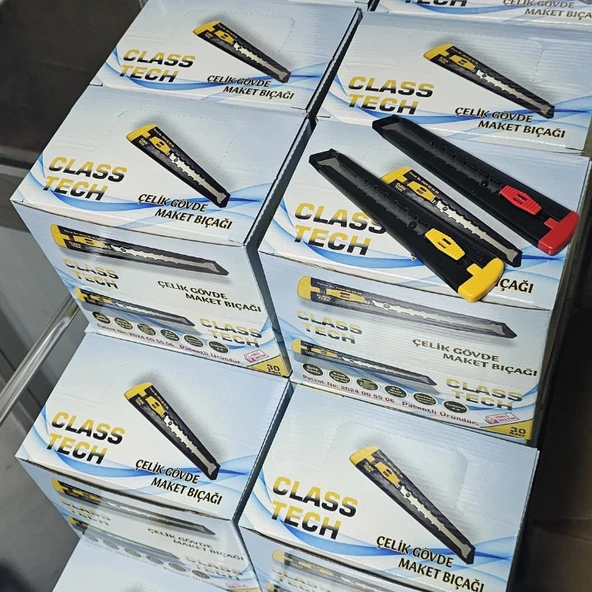 CLASS TECH METAL MAKET BIÇAĞI (30 ADET)