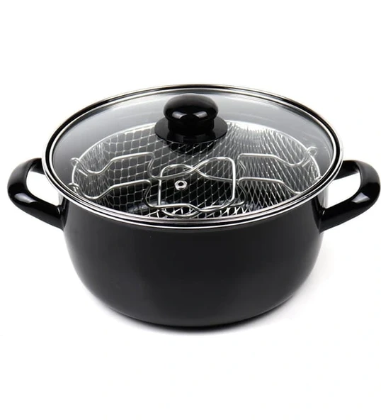 ESSAN SİYAH CAM KAPAK FRİTÖZ AZAK (5047) - Resim 4