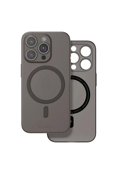 Venco iPhone 16 Pro Max Sense Magsafe Kapak - Siyah ürün görseli 1