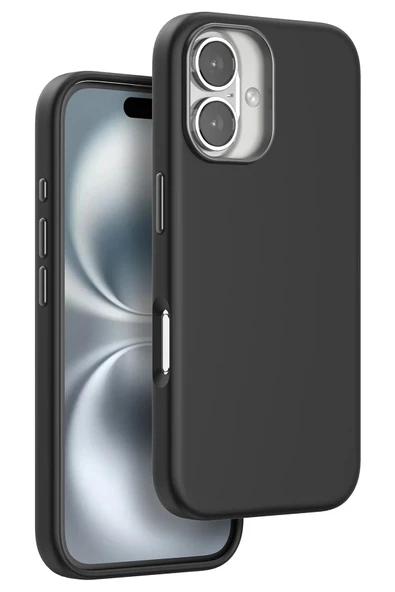 Venco iPhone 16 Jinta Magsafe Kapak - Siyah ürün görseli 1