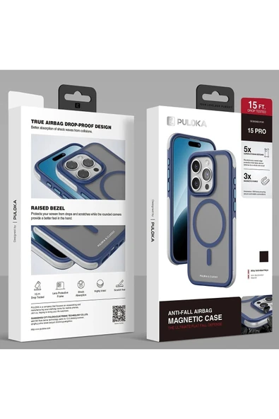 Venco iPhone 16 Pro Max Orbit Magsafe Kapak - Siyah - Resim 4