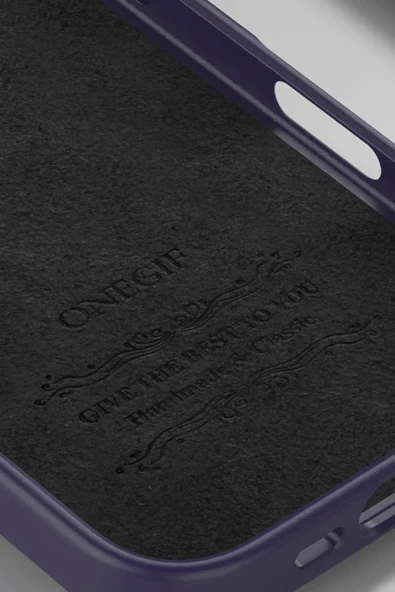 Onegif iPhone 16 Pro Bright Simli Kapak - Gümüş - Resim 3