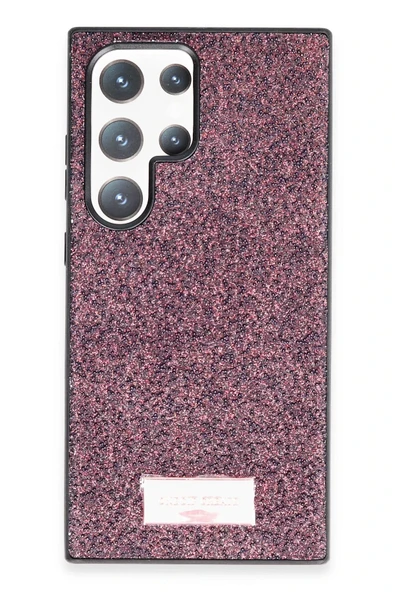 Onegif Samsung Galaxy S24 Ultra Bright Simli Kapak - Derin Mor - Resim 2