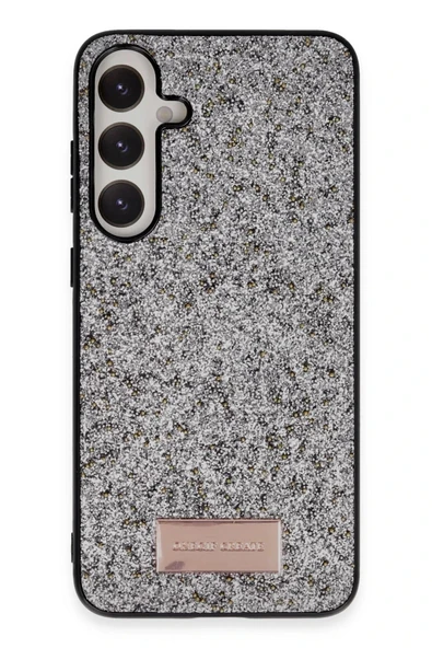 Onegif Samsung Galaxy A05S Bright Simli Kapak - Gümüş ürün görseli 1