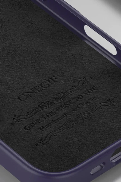 Onegif iPhone 16 Bright Simli Kapak - Gümüş - Resim 3