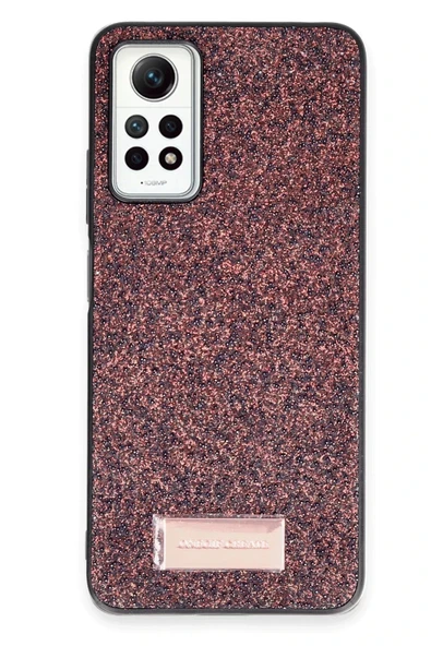 Onegif Xiaomi Redmi Note 12 Pro 4G Bright Simli Kapak - Derin Mor ürün görseli 1