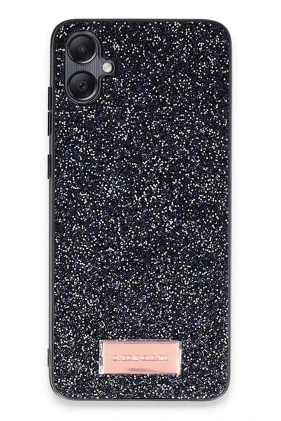 Onegif Samsung Galaxy A05 Bright Simli Kapak - Siyah ürün görseli 1