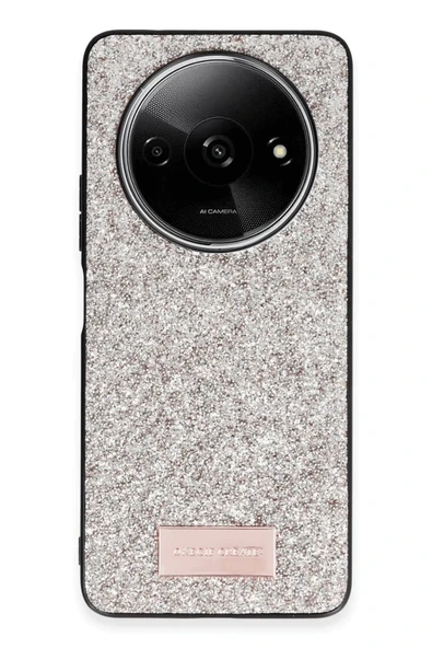 Onegif Xiaomi Redmi A3 4G Bright Simli Kapak - Gold ürün görseli 1