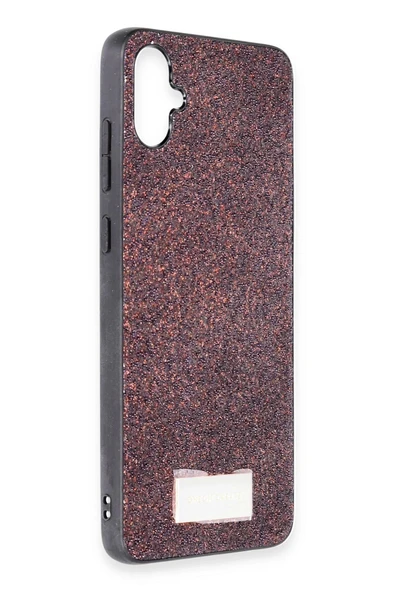 Onegif Samsung Galaxy A05 Bright Simli Kapak - Derin Mor - Resim 2