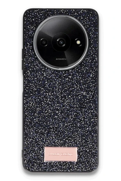 Onegif Xiaomi Redmi A3 4G Bright Simli Kapak - Siyah ürün görseli 1