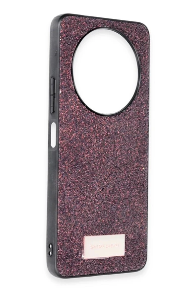 Onegif Xiaomi Redmi A3 4G Bright Simli Kapak - Derin Mor - Resim 2