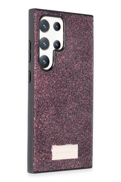 Onegif Samsung Galaxy S24 Ultra Bright Simli Kapak - Derin Mor ürün görseli 1