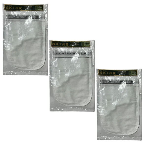 Kese %33 Floş (El geçmeli) 100 GSM (17 * 24cm),3 Adet, Derya Eren ürün görseli 1