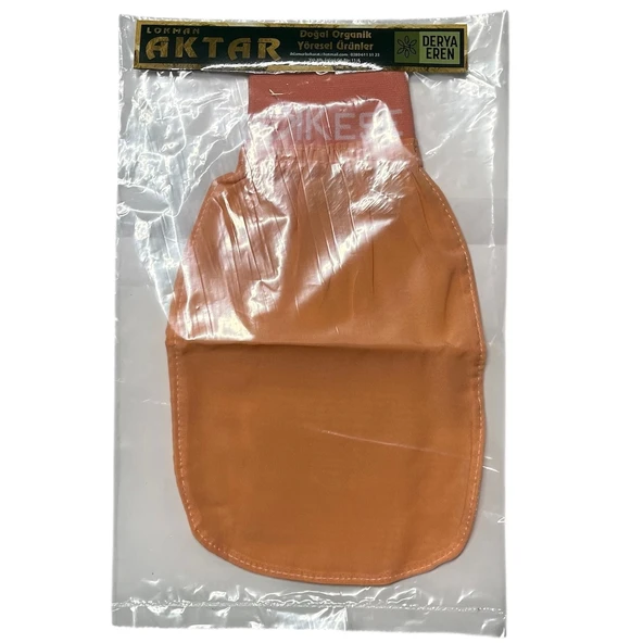 İpek Kese (El geçmeli) Vücut İçin Saf ipek (16 * 26cm),1 Adet, Derya Eren ürün görseli 1