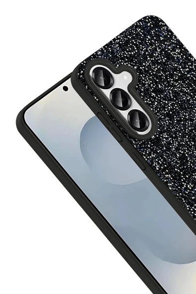 Onegif Samsung Galaxy S25 Bright Simli Kapak - Derin Mor ürün görseli 1