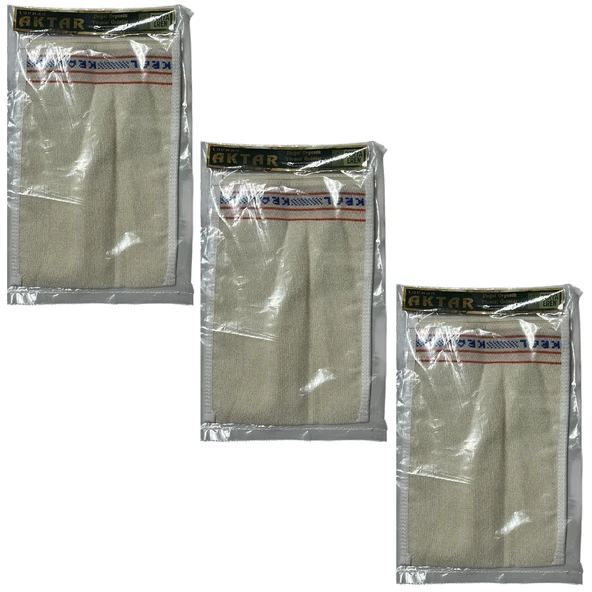 Kese %100 Floş (El geçmeli) 450 GSM (18,5 * 26cm),3 Adet, Derya Eren