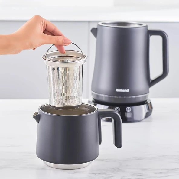 Homend Royaltea Elegant 1775H Konuşan Çay Makinesi - Resim 3