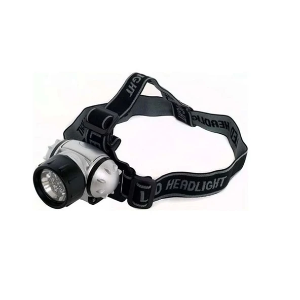 9 Ledli Pilli Kafa Lambası  Wt-042 - Resim 3