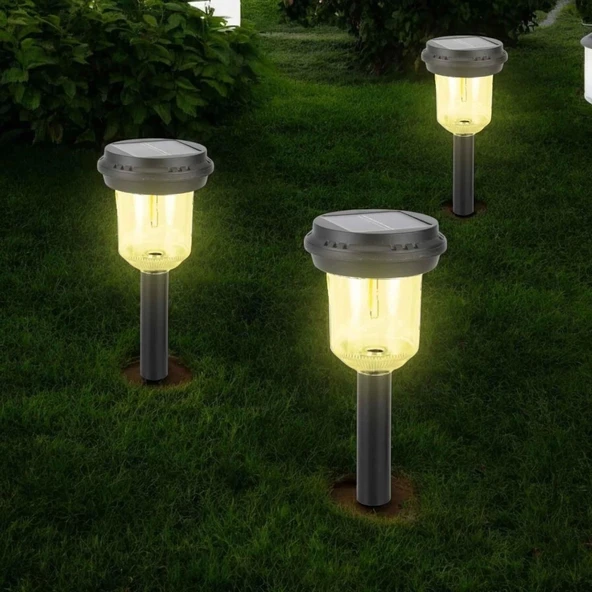 Panther Pt-b117 Solar Led Bahçe Lambası - Resim 2