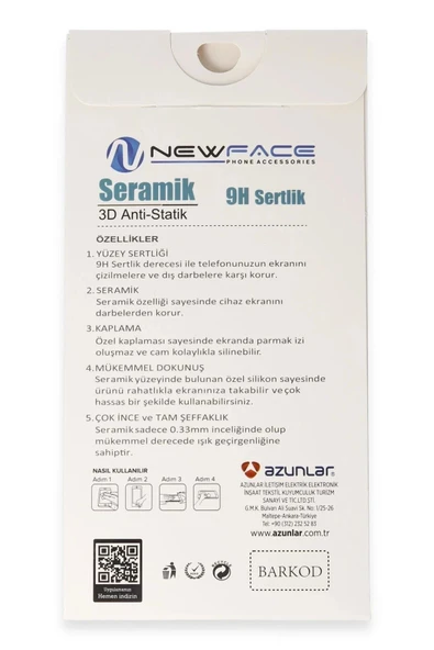 Xiaomi Redmi Note 13 Pro 5G 3D Antistatik Seramik Nano Ekran Koruyucu - 3