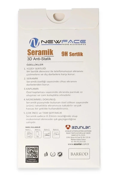 Xiaomi Redmi 13C 3D Antistatik Mat Seramik Nano Ekran Koruyucu - Resim 5