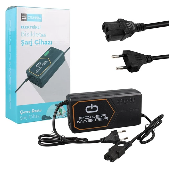Powermaster PM-31122 36 Volt 20 Amper Elektrikli Bisiklet Şarj Cihazı - 2