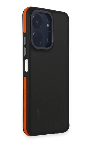 Xiaomi Redmi 13C Harvel Kapak - Turuncu - Resim 2