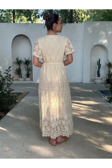 YAZLIK GÜPÜR ELBİSE - 8