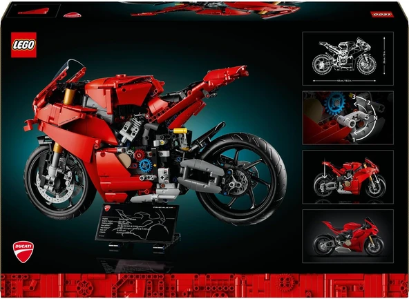 LEGO 42202 Technic Ducati Panigale V4 S Motosiklet - 3