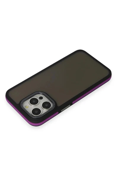 iPhone 15 Pro Max Harvel Kapak - Derin Mor - Resim 3