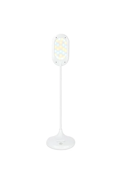 Şarjlı Sarı Ve Beyaz Renk Masa Lambası  Wt-005 - Resim 2