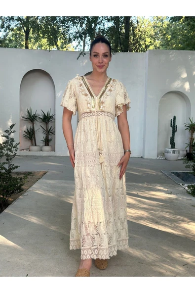 YAZLIK GÜPÜR ELBİSE