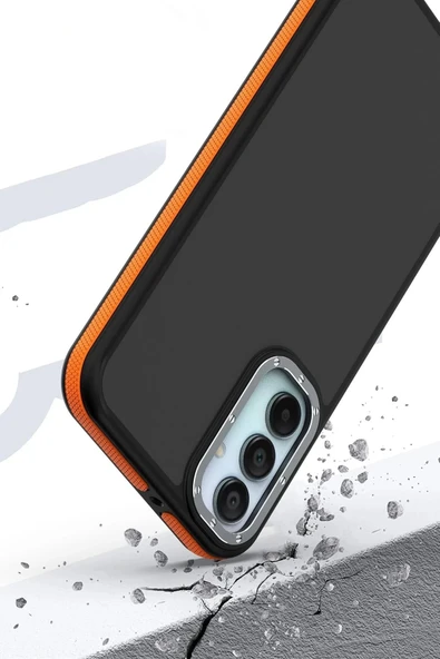 Samsung Galaxy A15 4G Harvel Kapak - Titan Gri - Resim 3